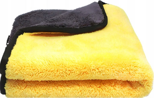 Falon-Tech Πετσέτα Microfiber Προσώπου Κίτρινη 90x60εκ.