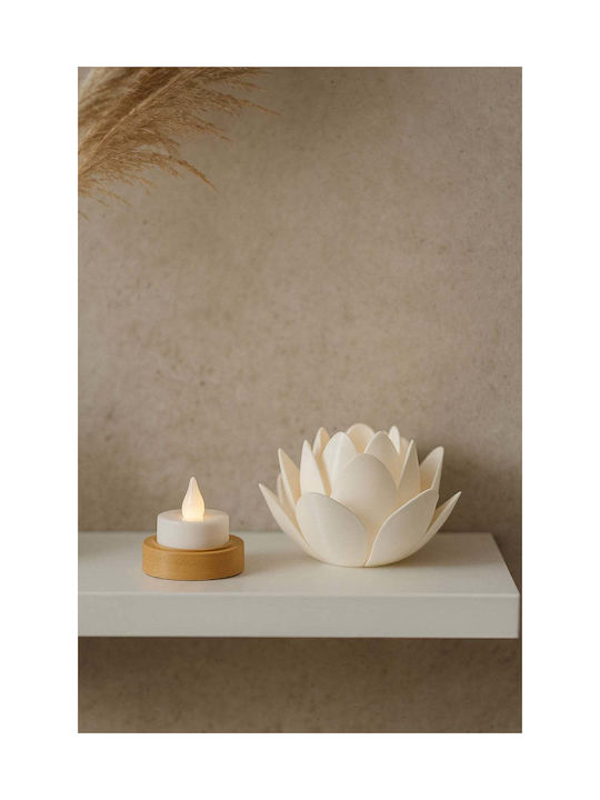 SteweHome Lămpi Decorative Pentru Masă LED Lumânăriță 3x3cm