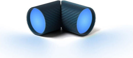 Lexon Dekoratives Tischlicht LED Kaltweiß 2Stück 4,8x4,8cm