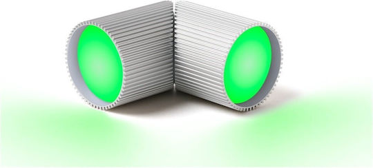 Lexon Dekoratives Tischlicht LED Kaltweiß 2Stück 4.8x4.8cm