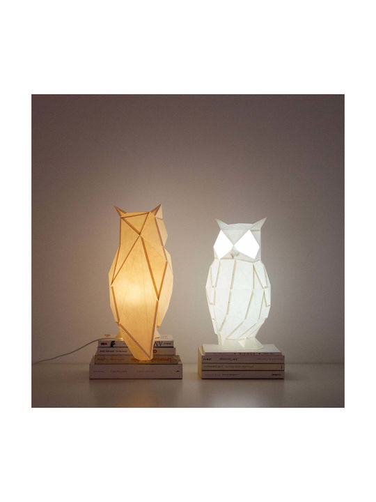 Owl Paperlamps Decorative Table Lamp E14 Book 17x16x39cm