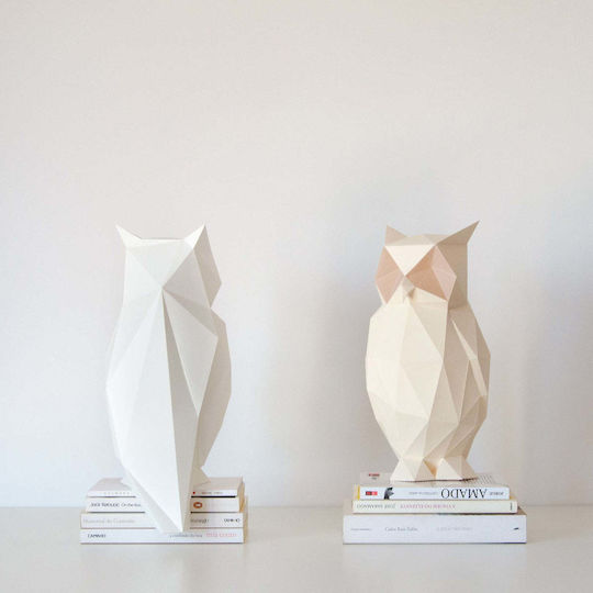 Owl Paperlamps Decorative Table Lamp E14 Book 17x16x39cm