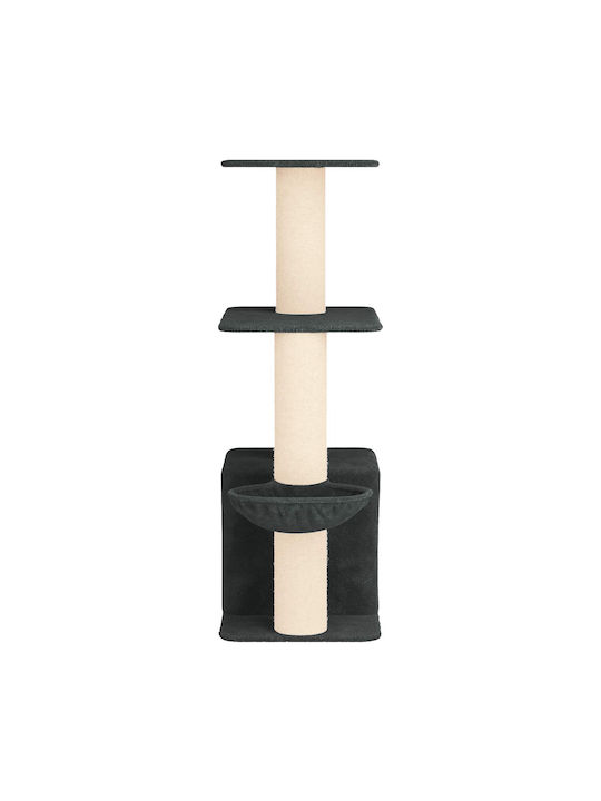 vidaXL Scratching Post Cat Tree Grey 87x43x133cm