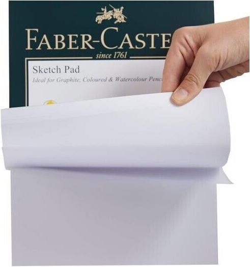 Faber Castell Art Graphic Sketch Pad A4 160gsm 40 Sheets Wd791013 5022510791013