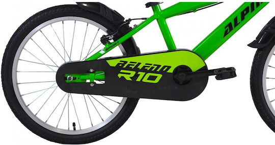 Alpina 20 Παιδiges Fahrrad Stadt mit Aluminiumrahmen Grün