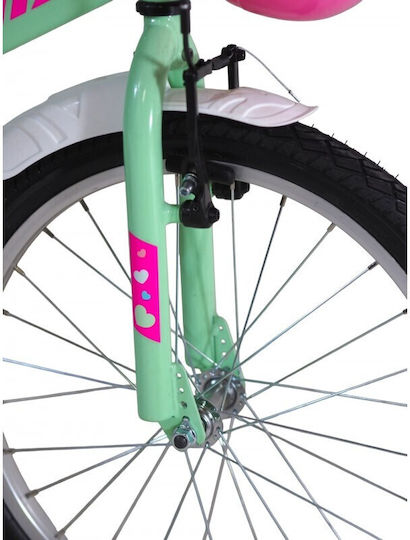Alpina 20" Kids' City Bicycle with Aluminum Frame Turquoise
