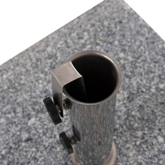 Freebox Metallic Grey Umbrella Stand 58x58cm