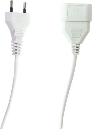 Lexman Cablu de prelungire cu lungime 2m secțiune 2 x 0.75mm²