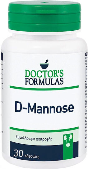 Doctor's Formulas D Mannose Ειδικό Συμπλήρωμα Διατροφής 90 κάψουλες