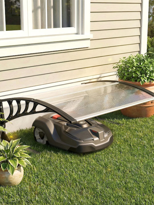 Outsunny Поликарбонатен Покрив За Гараж Ш100xД81cm