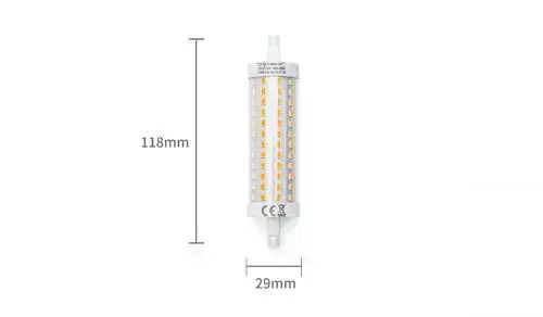 Aigostar Energy Saving Lamp Led R7s Floodlight 118mm 16w 2100 Lumen Intermediate White 3000k