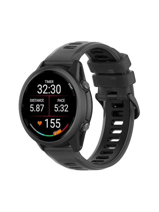 Techsuit Λουράκι Μαύρο (Galaxy Watch (46mm) / Gear S3) Techsuit Λουράκι Μαύρο (Galaxy Watch (46mm) / Gear S3)