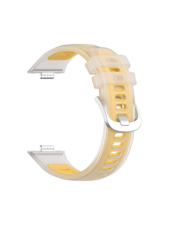 Techsuit Watchband W084 Huawei Watch Fit 3 Fit 4 Fit 4 Pro Fit 5 Fit 5 Pro Yellow