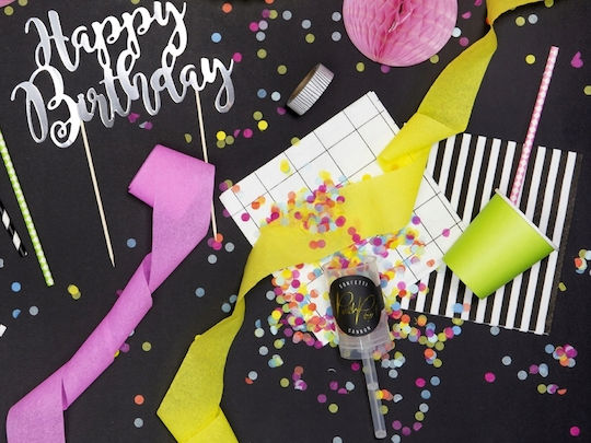 PartyDeco Fidget Zappelphilipp-Röhre Mehrfarbig Verschiedene Designs