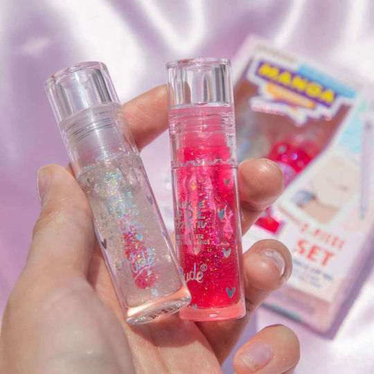 Rude Cosmetics Set Ulei de buze Glitter 4 ml