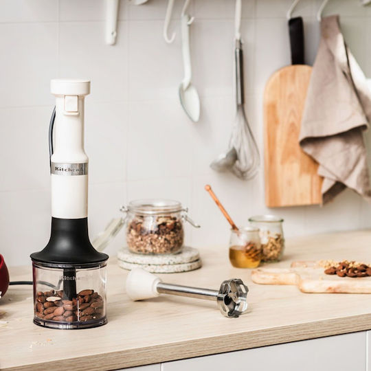 Kitchenaid Hand Blender with Stainless Steel Rod 180W Grey