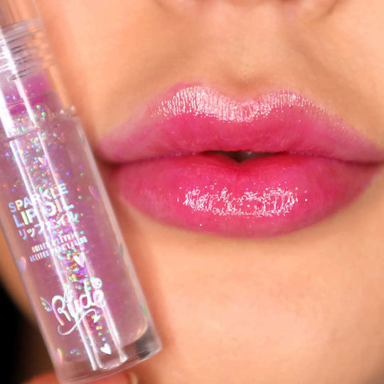 Rude Cosmetics Ulei de buze cu glitter 4 ml