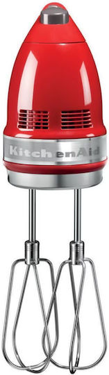 Kitchenaid Μίξερ Χειρός 85W Κόκκινο