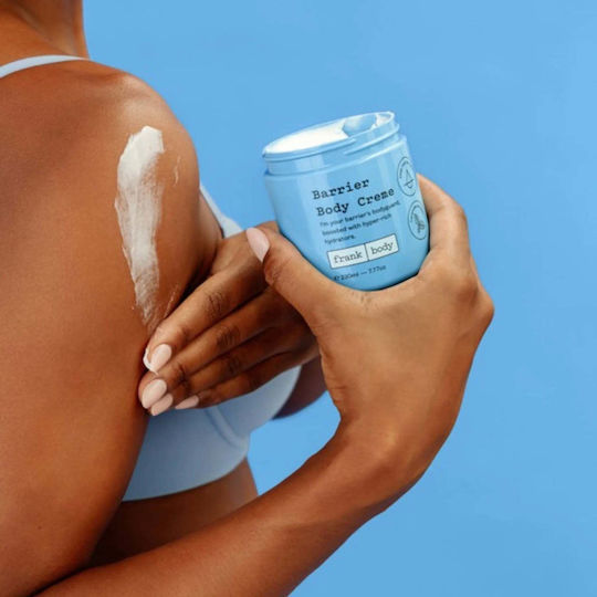 Frank Body Moisturizing Body Cream with Niacinamide Ceramides and Shea Butter for Dry and Sensitive Skin 230ml