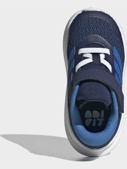 Runfalcon Kinder Sportschuhe Running mit Bügel- und Schleifenverschluss Blau