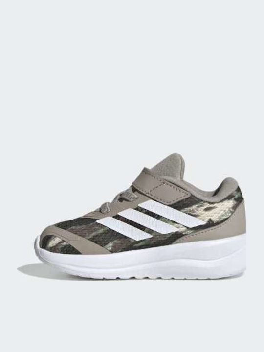 Runfalcon Αθλητικά Παιδικά Παπούτσια Running με Κορδόνια Καφέ