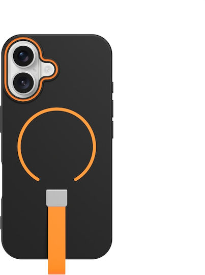TelForceOne Back Cover Silicon Negru (Galaxy A37)