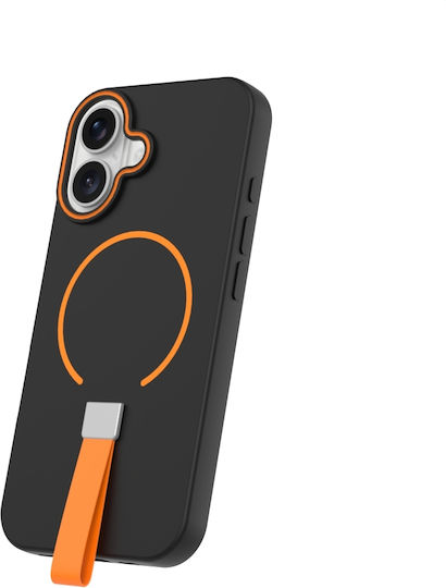 TelForceOne Back Cover Silicon Negru (Galaxy A37)