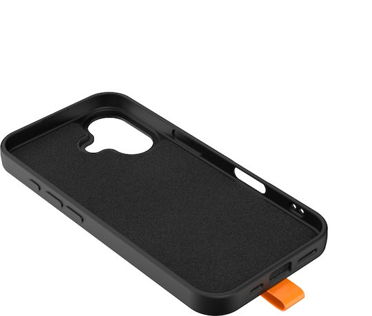 TelForceOne Back Cover Silicon Negru (Galaxy A37)