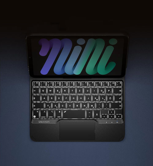 Flip Cover με Πληκτρολόγιο Λευκή (Ipad Mini 6 Και 7)