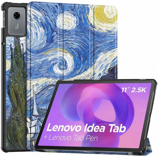 Techsuit Флип капак Кафяв (Lenovo Idea Tab 11 / Tab K11 Gen 2)