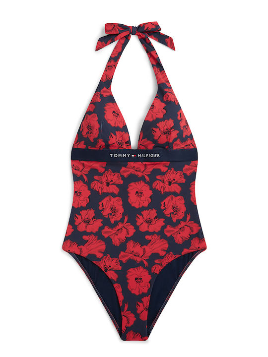 Costum De Baie Întreg Roșu