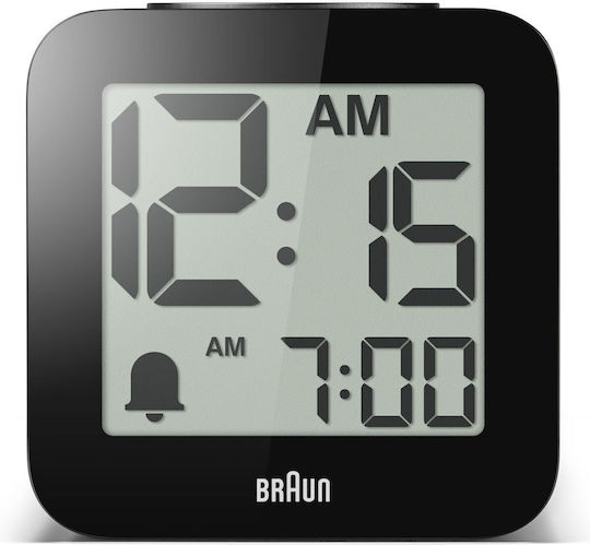 Braun BC 25 Επιτραπέζιο Ψηφιακό Ρολόι Μαύρο 67711