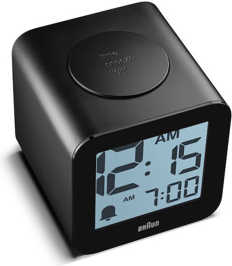 Braun BC 25 Επιτραπέζιο Ψηφιακό Ρολόι Μαύρο 67711
