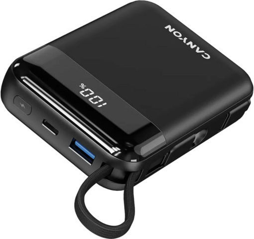 Canyon OnPower 10000mAh 20W with USB-A Port and USB-C Port Power Delivery
