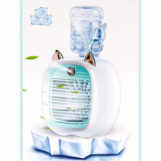 Andowl Ventilator cu apă 5W Alb Q-HF2