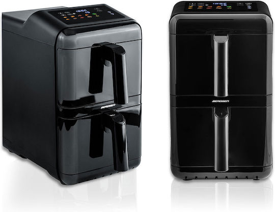 Berdsen Air Fryer with Double Removable Container 11.6lt Black BD-663