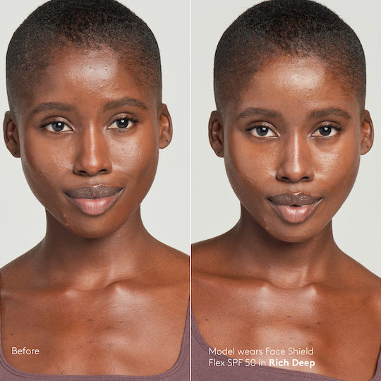 Colorescience Sunforgettable Total Protection Face Shield Flex Mineral Αδιάβροχη Αντηλιακή Κρέμα Προσώπου SPF50 με Χρώμα Rich Deep 55ml
