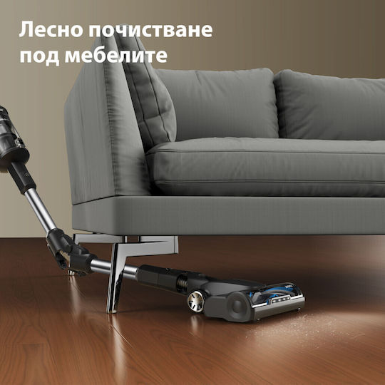 Jimmy JV10 Pro Акумулаторна Вертикална Прахосмукачка 2 в 1 Stick & Ръчна 25.2V Бяло/черно
