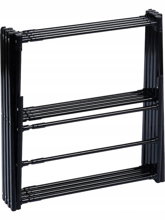 Vilde Folding Hanging Clothes Drying Rack Made of Metal with Hanging Length 10m