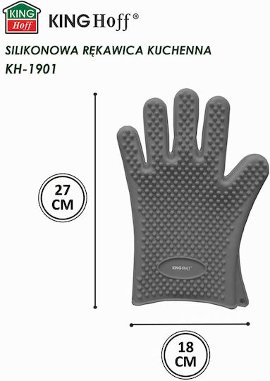 KING Hoff Ofenhandschuh aus Silikon
