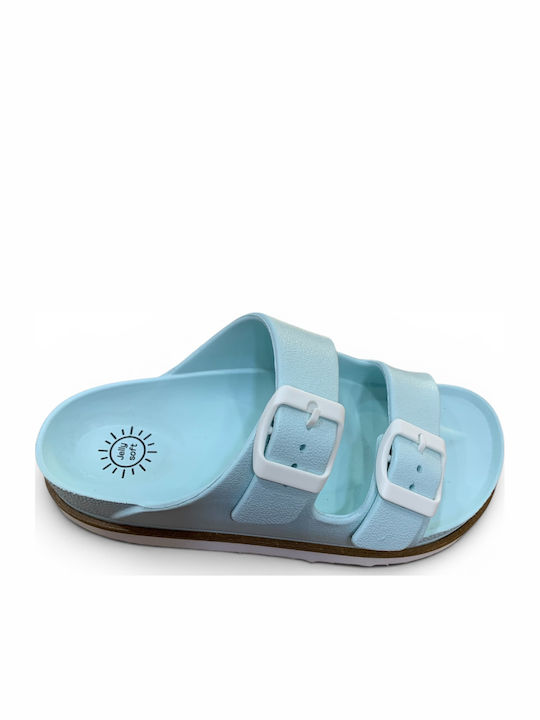Blau Kinderhausschuhe