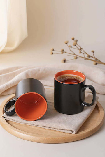 SteweHome Keramiktasse Mehrfarbig 345ml 2 Stück