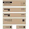 Vasagle Bathroom Cabinet Laundry 178.8x40x80cm White