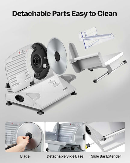 Vevor Ham Slicer with Cutting Disc Blade Diameter 190mm