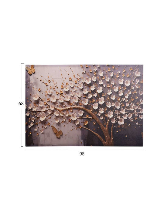 Wall Painting Fb94863 Printed Canvas 98x2,5 Thickness X68cm