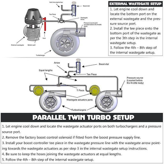 Boost Controller Αυτοκινήτου Car Boost Controller Κόκκινο