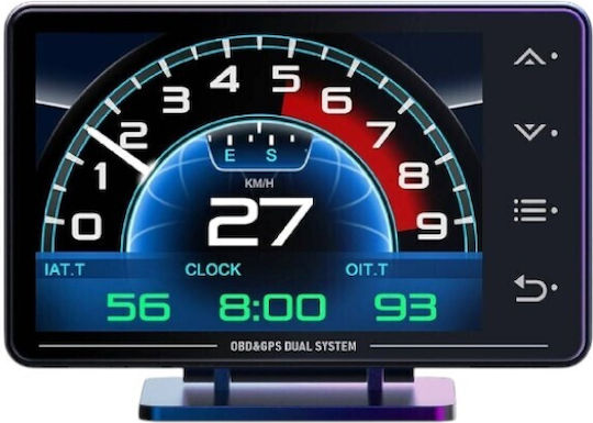 Ψηφιακό Κοντέρ Αυτοκινήτου Obd2/gps 1214426 120834 8691331208344