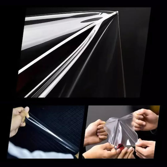 TPU PPF Transparent Protective Car Headlight Film High Transparency Self-Healing Anti-Scratch Protection 30x60cm TC-506