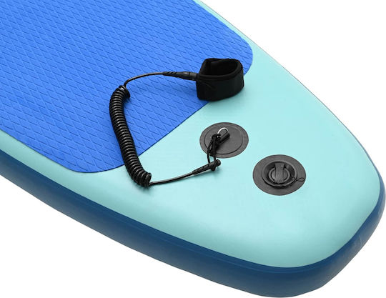 vidaXL Каишка За Глезен За SUP Черен