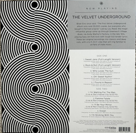 Velvet Underground Now Playing Vinyl